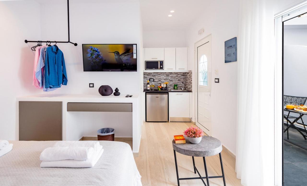 Sunwaves Beach Studio I Ialysós Eksteriør bilde