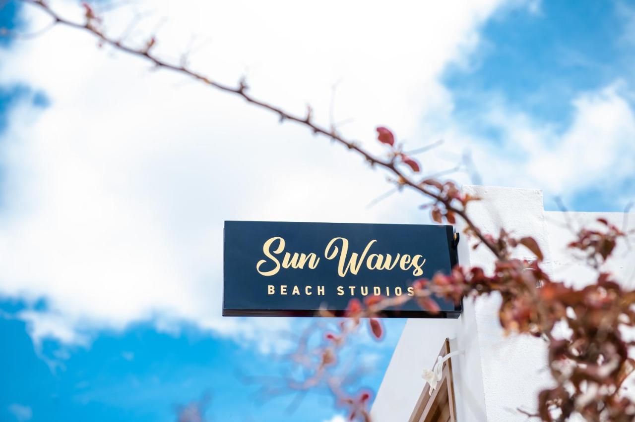Sunwaves Beach Studio I Ialysós Eksteriør bilde